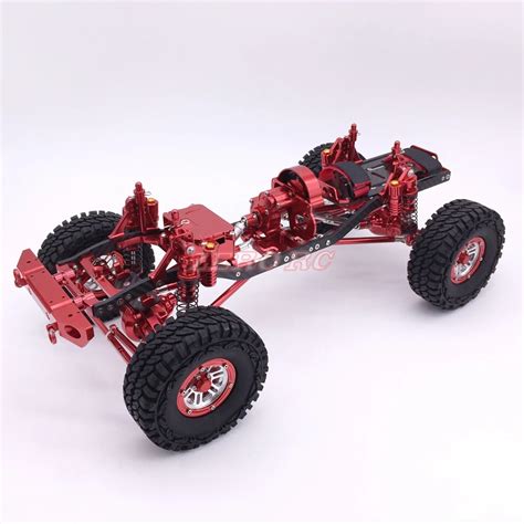 rc crawler metal chassis|axial scx10 chassis kit.